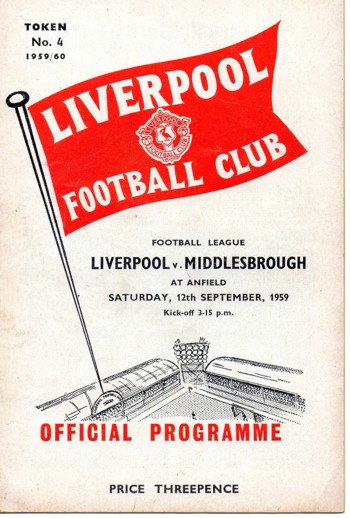 Match programme